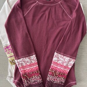 Free People thermal top S